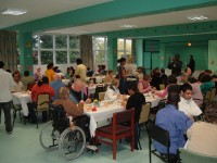 Clients enjoying Lunch